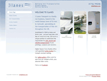 Tablet Screenshot of 3lanes.com